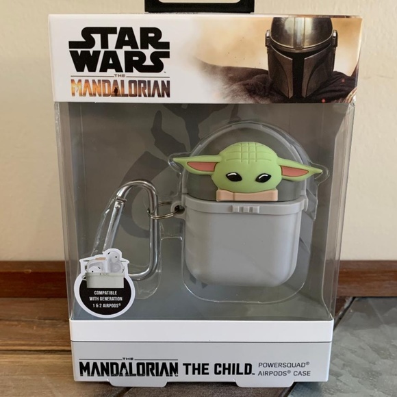 Disney Cell Phones Accessories Star Wars Baby Yoda Powersquad Airpods Case Nib Poshmark